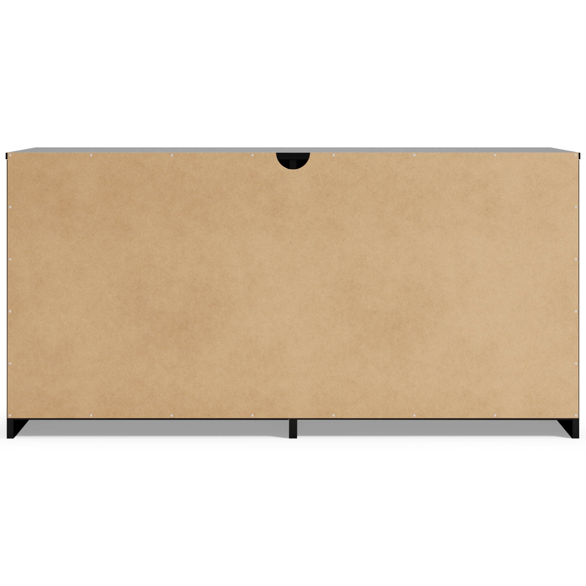 Finch - Six Drawer Dresser - Black