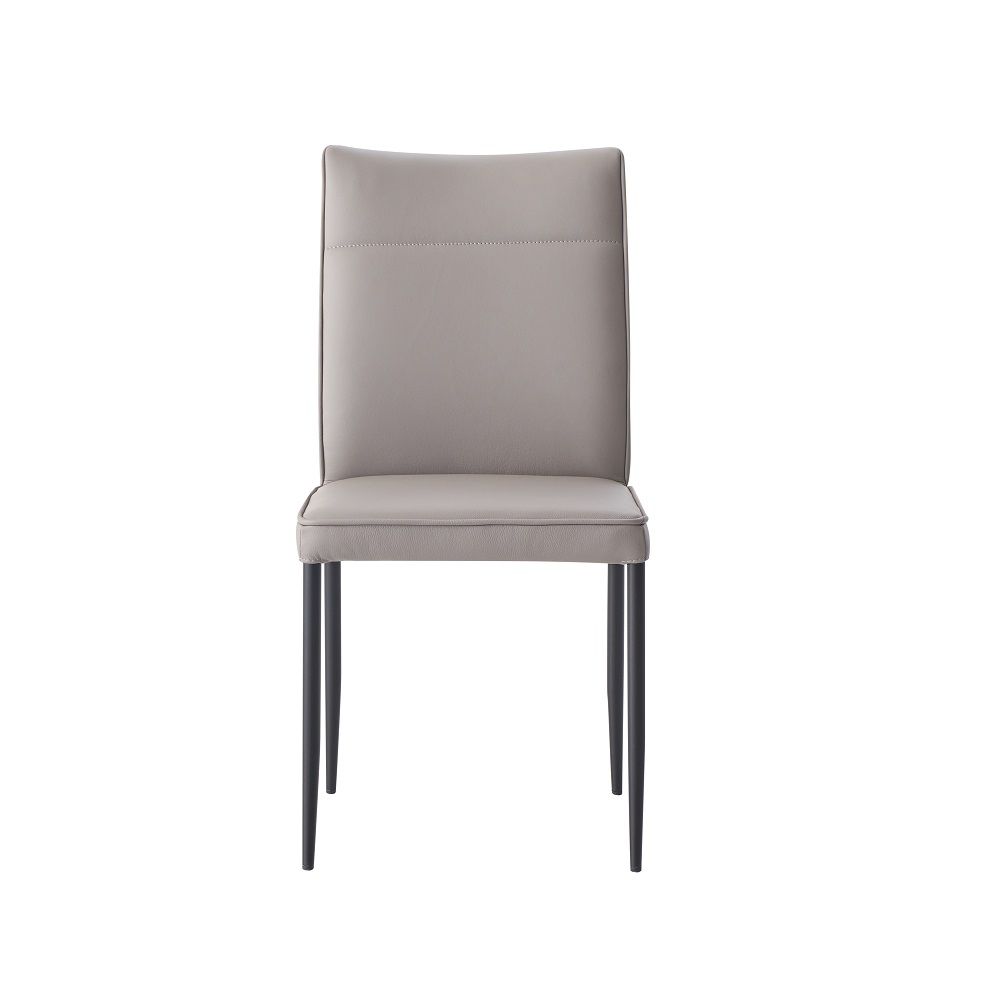 ACME Rashard - Side Chair (Set of 2) - Smoky & Black | Meri Furniture