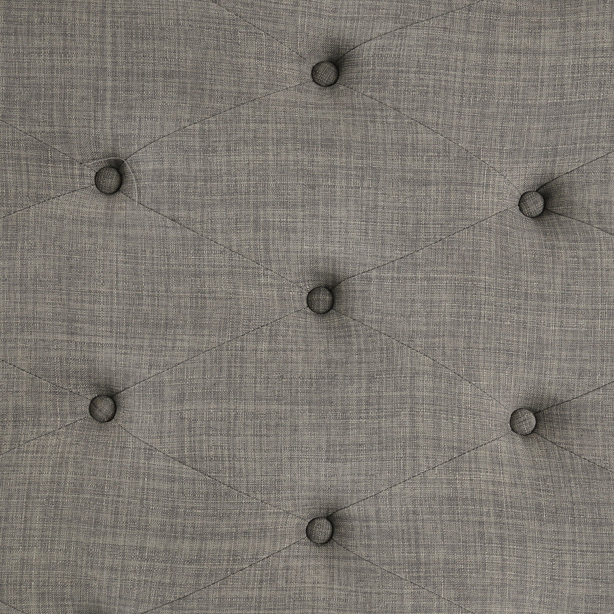 Convertible Folding Sofa Bed Ottoman With Memory Mattress And Tufted Design