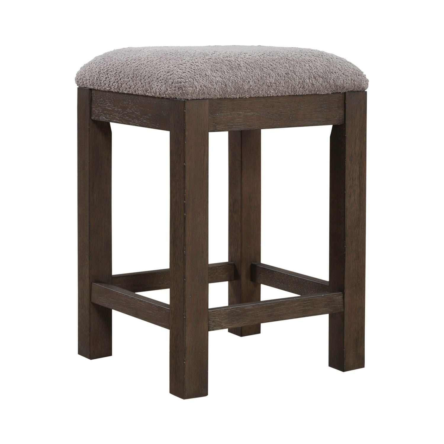 Cascade Falls - Upholstered Console Stool - Satin Espresso