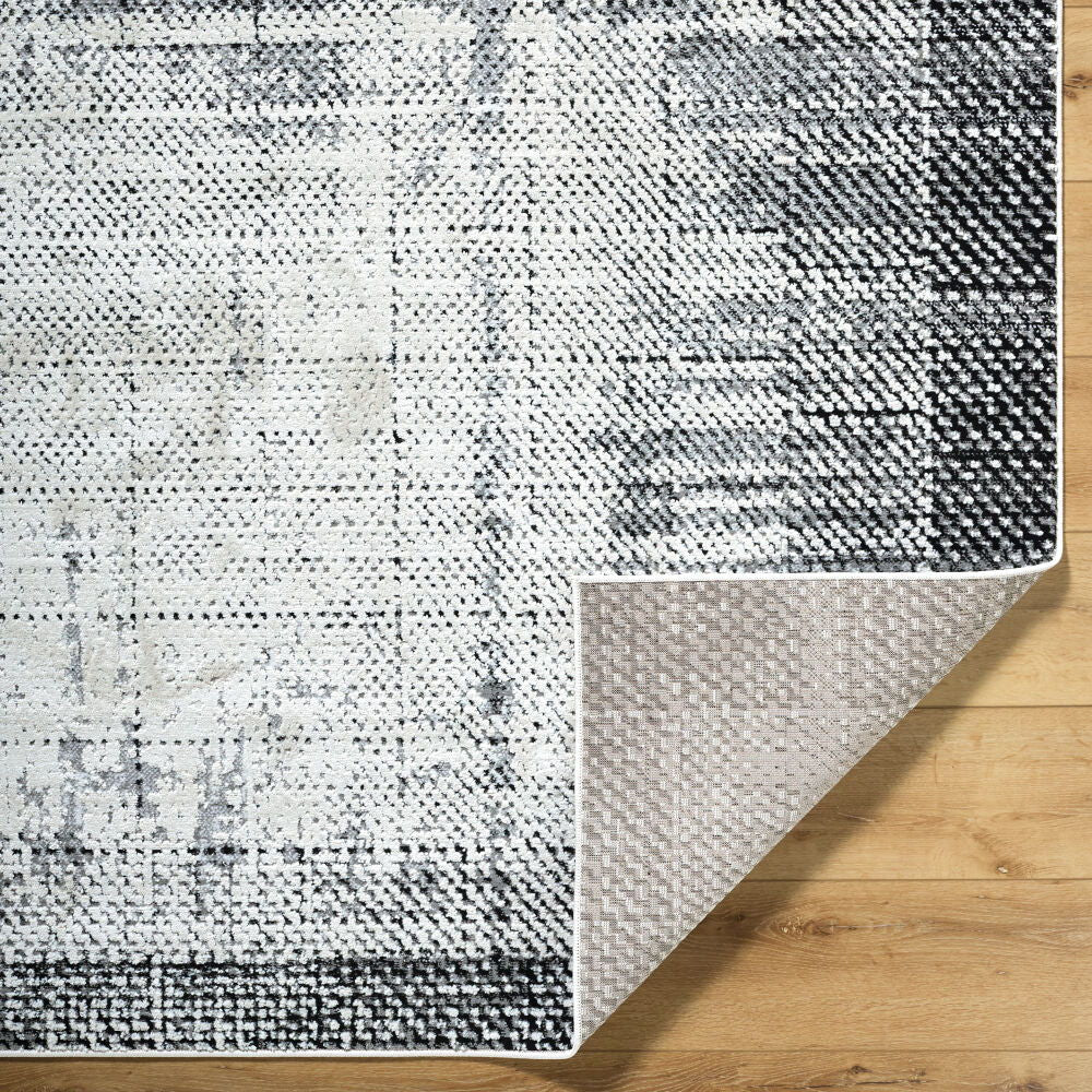 Siyah Machine Woven Rug