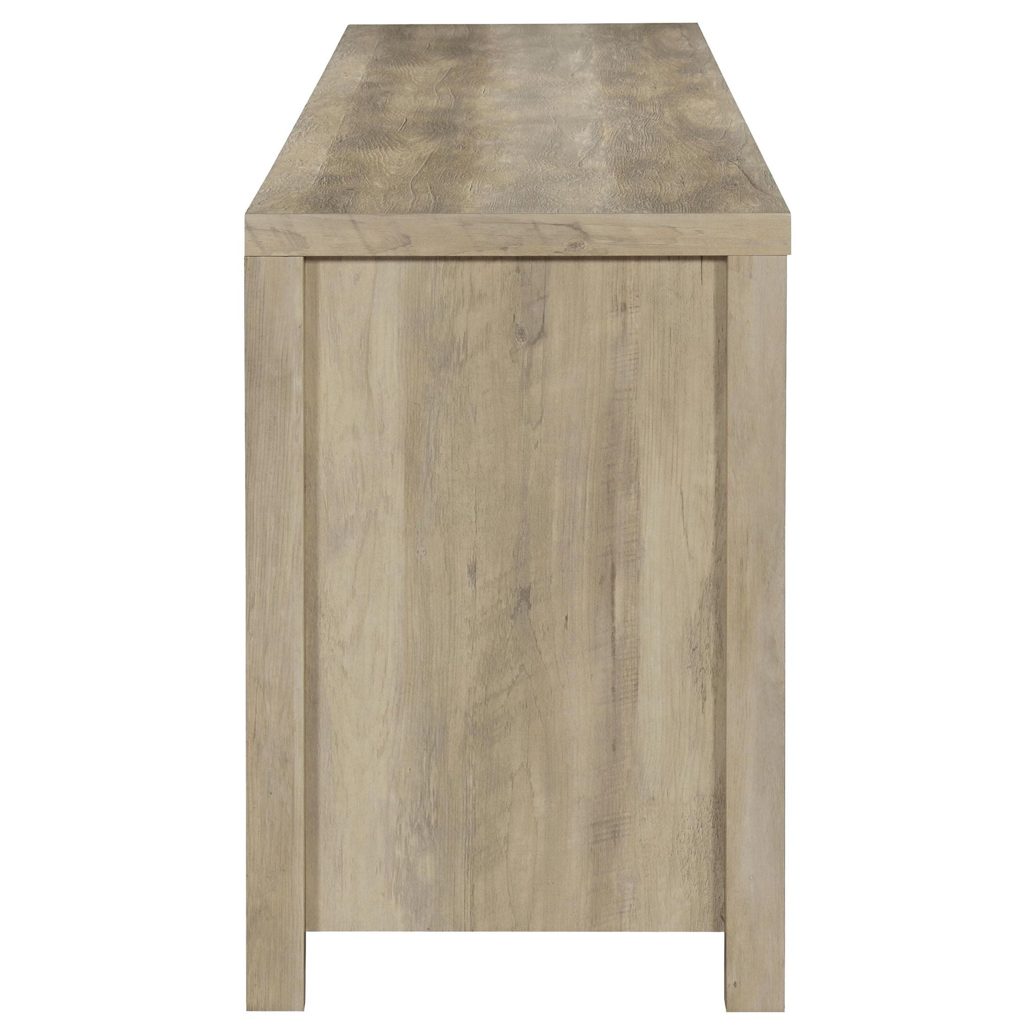 Madra 2-door Engineered Wood 79-inch TV Stand Distressed Pine