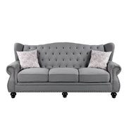ACME Hannes - Sofa - Gray Fabric | Meri Furniture