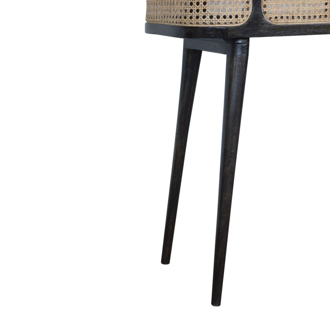Larissa - Tray Table - Beige / Black