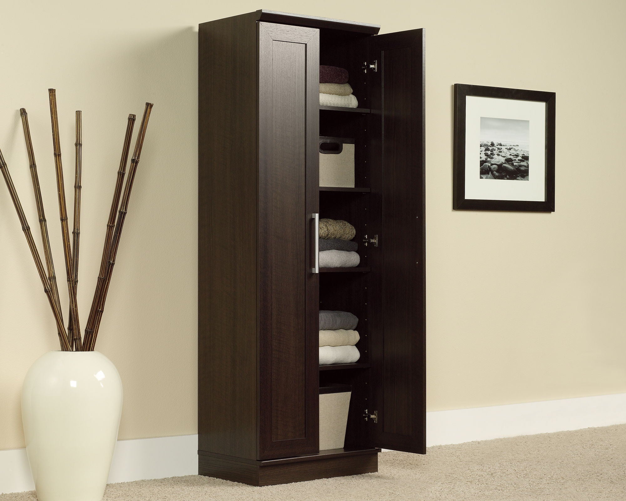 Storage Cabinet in Dakota Oak