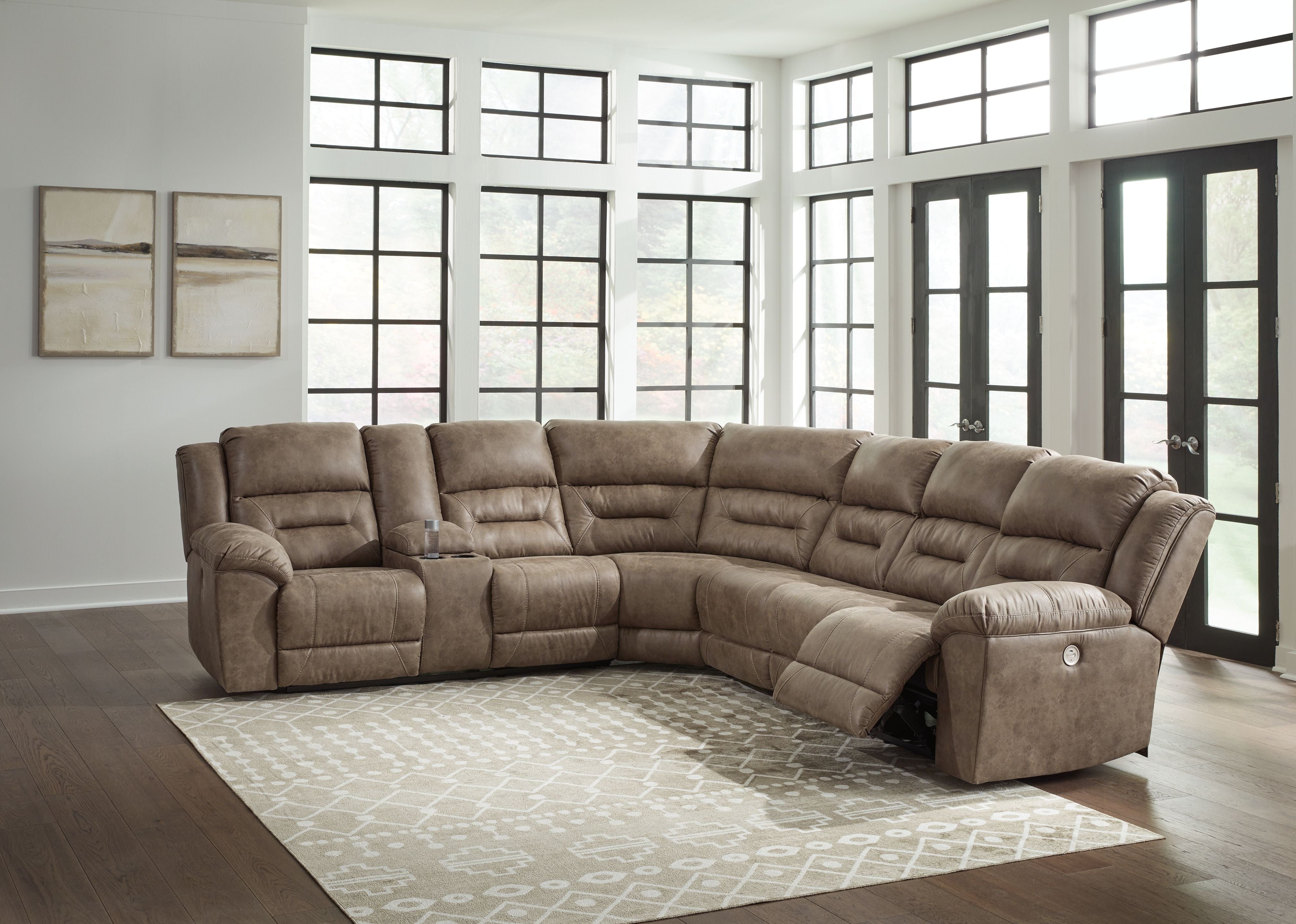 Signature Design by Ashley® Ravenel - Power Reclining Sectional | Meri Furniture
