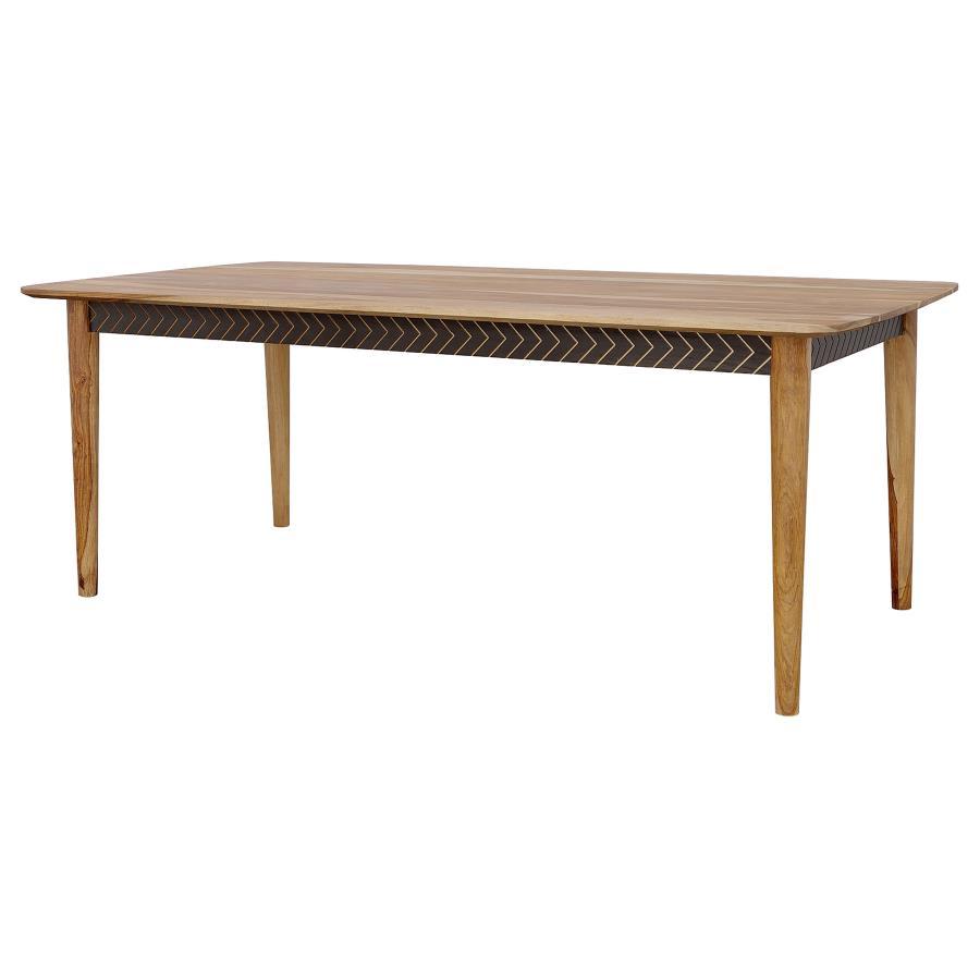 Coaster Fine Furniture Partridge - Rectangular Dining Table - Natural Sheesham | Meri Furniture