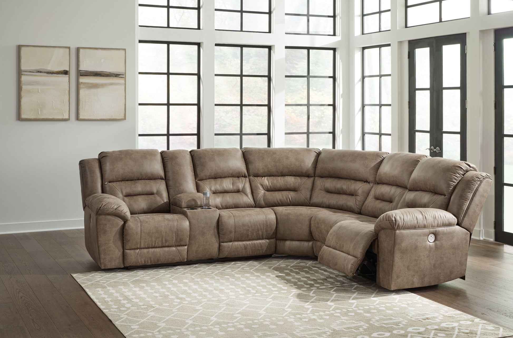 Signature Design by Ashley® Ravenel - Power Reclining Sectional | Meri Furniture