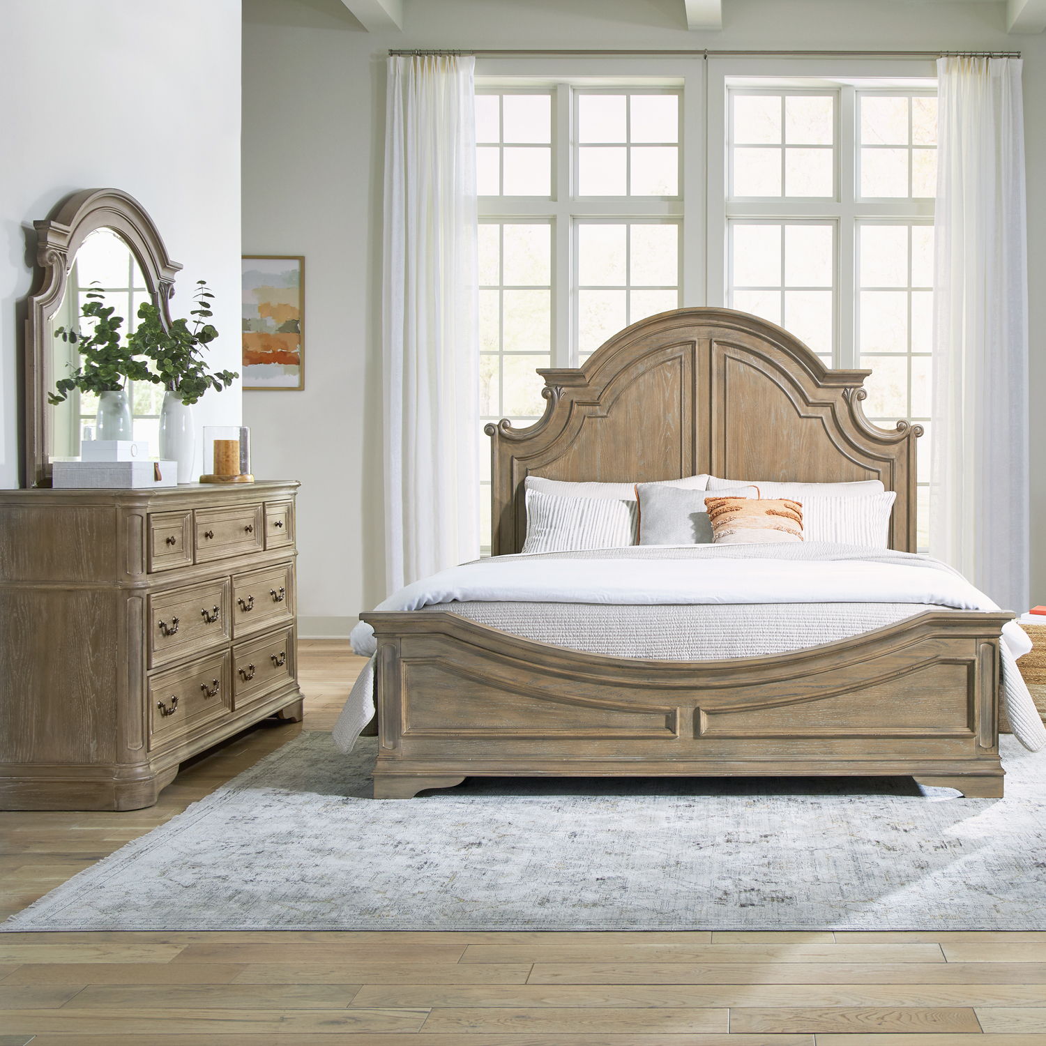 Liberty Furniture Magnolia Manor - Panel Bedroom Set | Meri Furniture