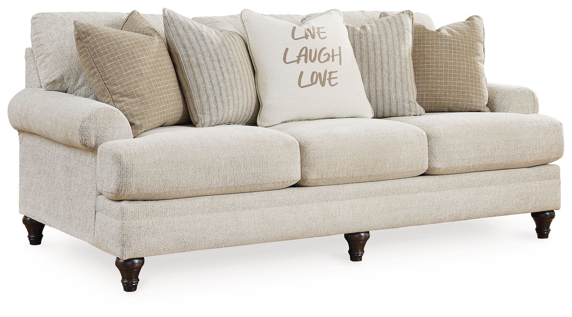 Signature Design by Ashley® Valerani - Sandstone - Sofa, Loveseat, Accent Chair | Meri Furniture