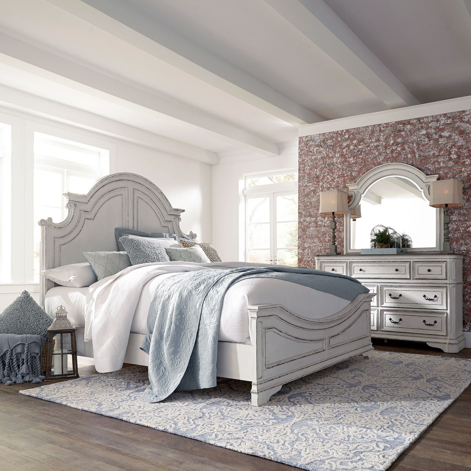Liberty Furniture Magnolia Manor - Panel Bedroom Set | Meri Furniture
