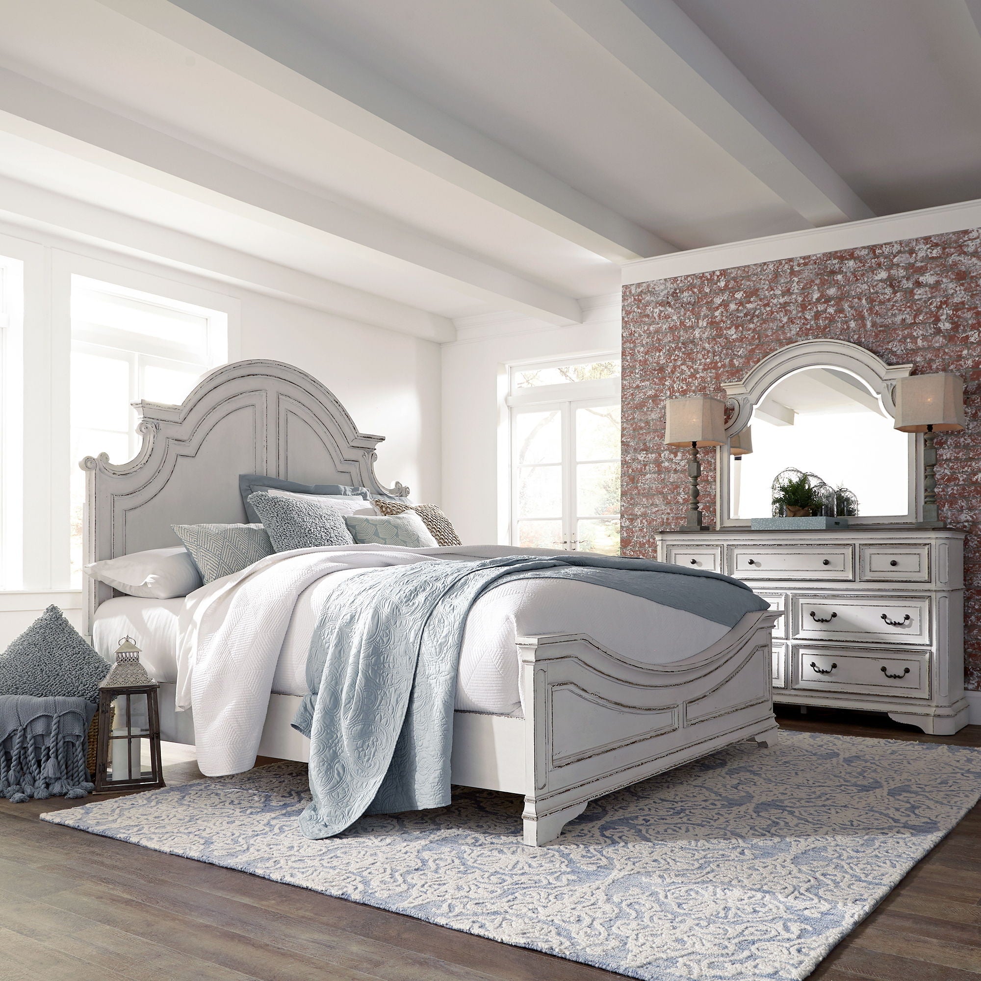 Liberty Furniture Magnolia Manor - Panel Bedroom Set | Meri Furniture