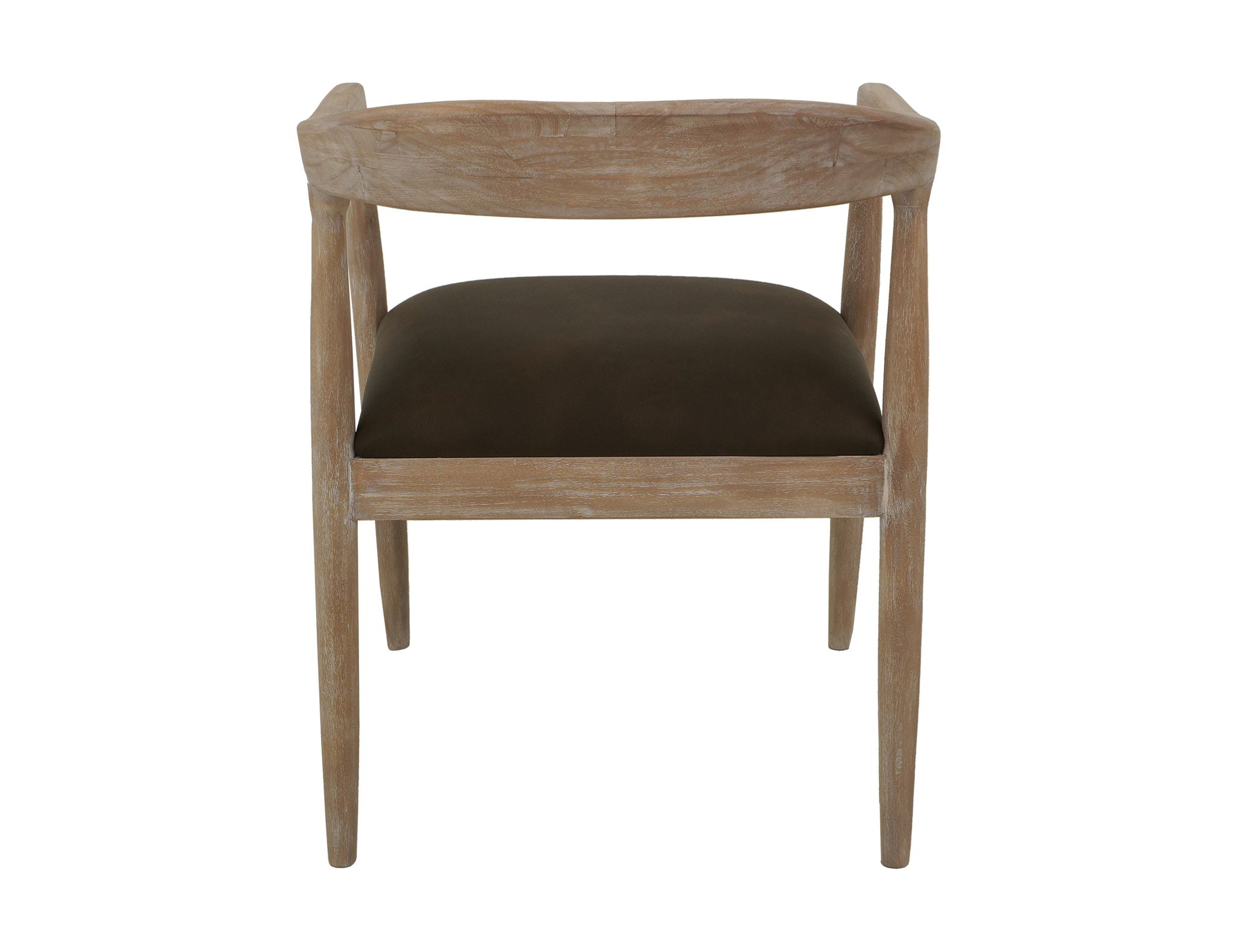 Teak - Chair - Ivory White