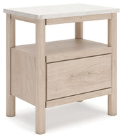 Signature Design by Ashley® Cadmori - One Drawer Night Stand | Meri Furniture