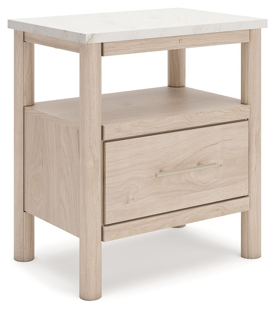 Signature Design by Ashley® Cadmori - One Drawer Night Stand | Meri Furniture