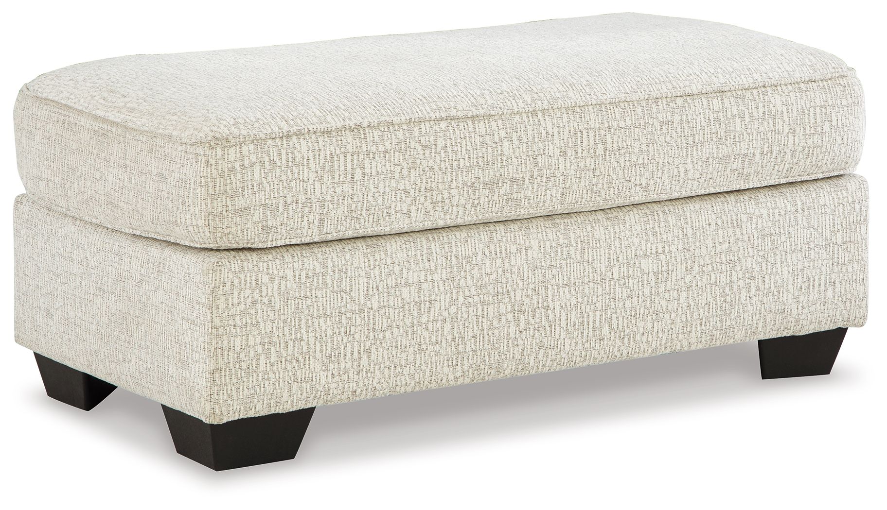 Signature Design by Ashley® Valerano - Parchment - Ottoman | Meri Furniture