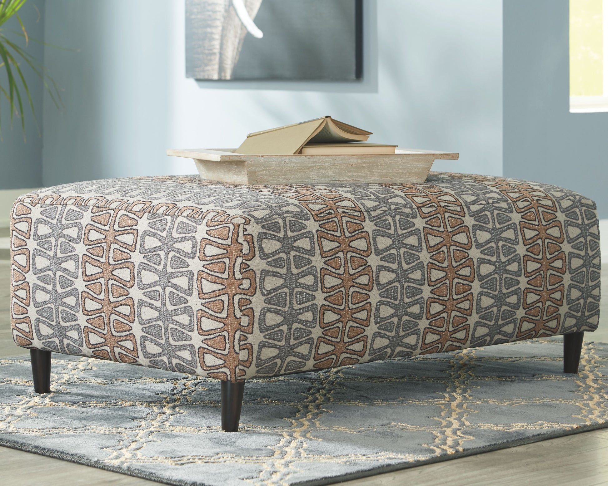 Ashley Furniture Flintshire - Auburn - Oversized Accent Ottoman | Meri Furniture