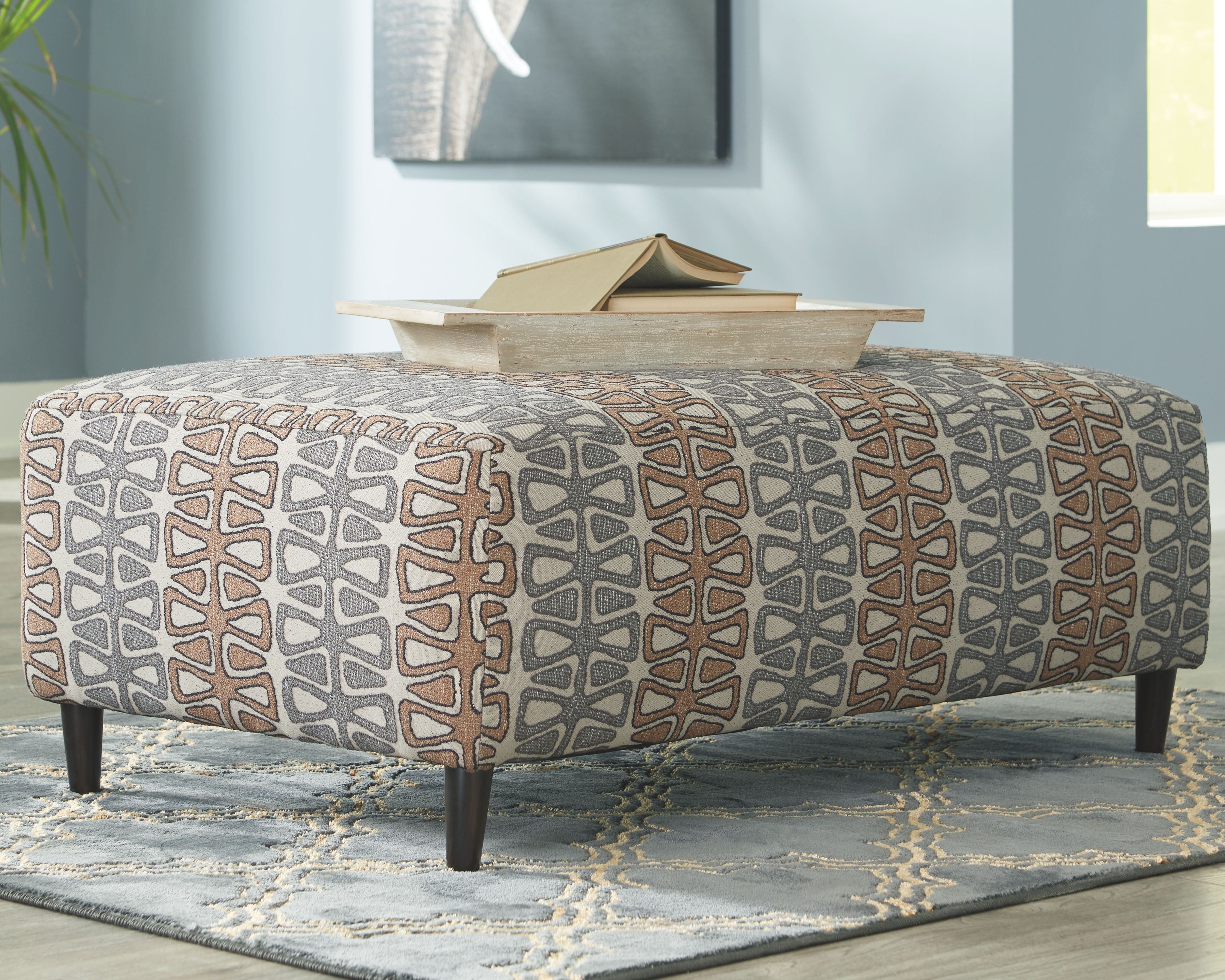 Ashley Furniture Flintshire - Auburn - Oversized Accent Ottoman | Meri Furniture