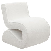 Coaster Fine Furniture Ronea - Boucle Upholstered Armless Curved Chair | Meri Furniture