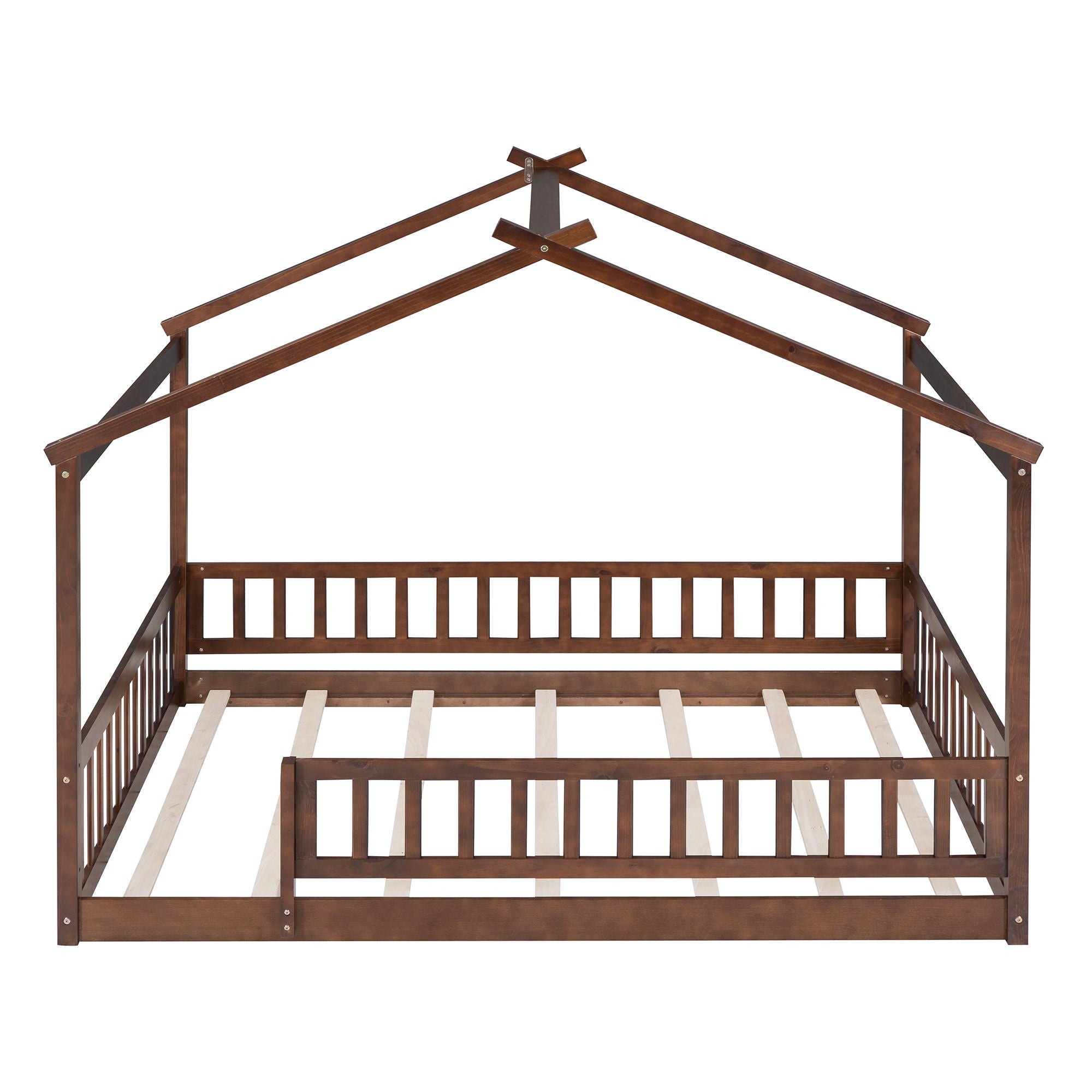 Bed House Bed Frame With Fence