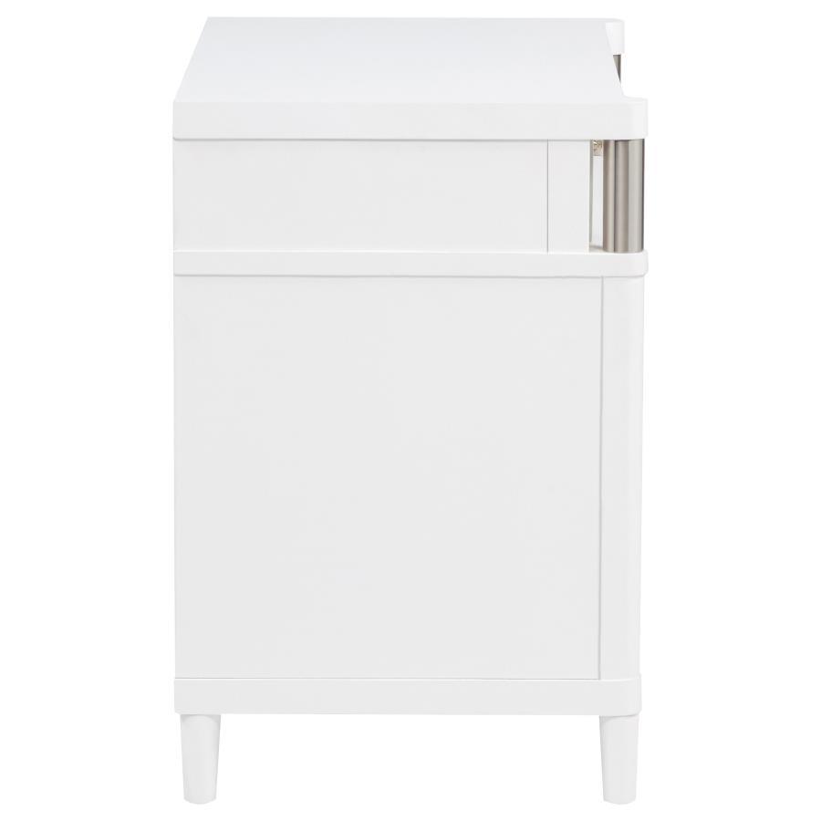 Gracemont - 3-Drawer Bedroom Nightstand Bedside Table - White