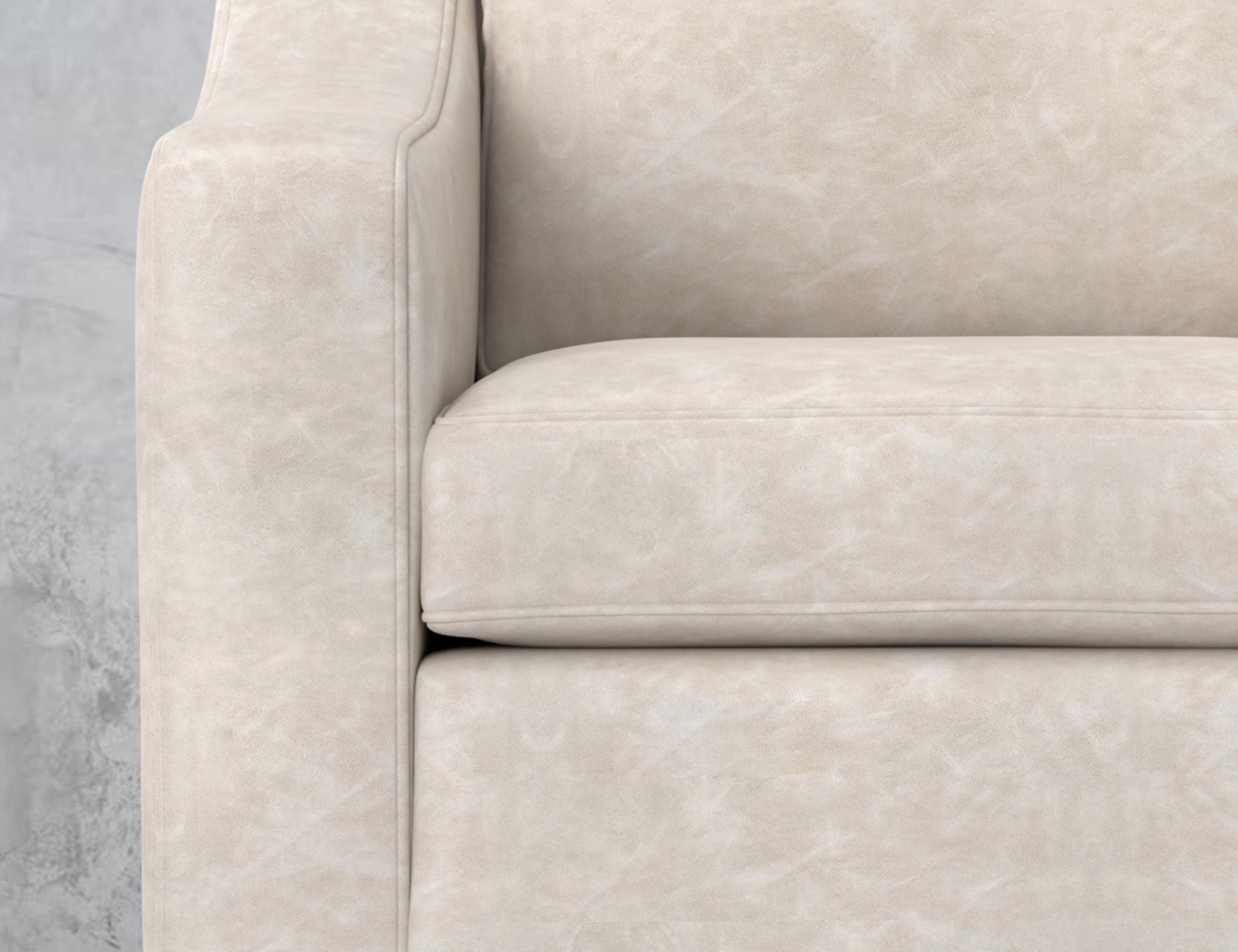 Natural Parota - Sofa - Marfil