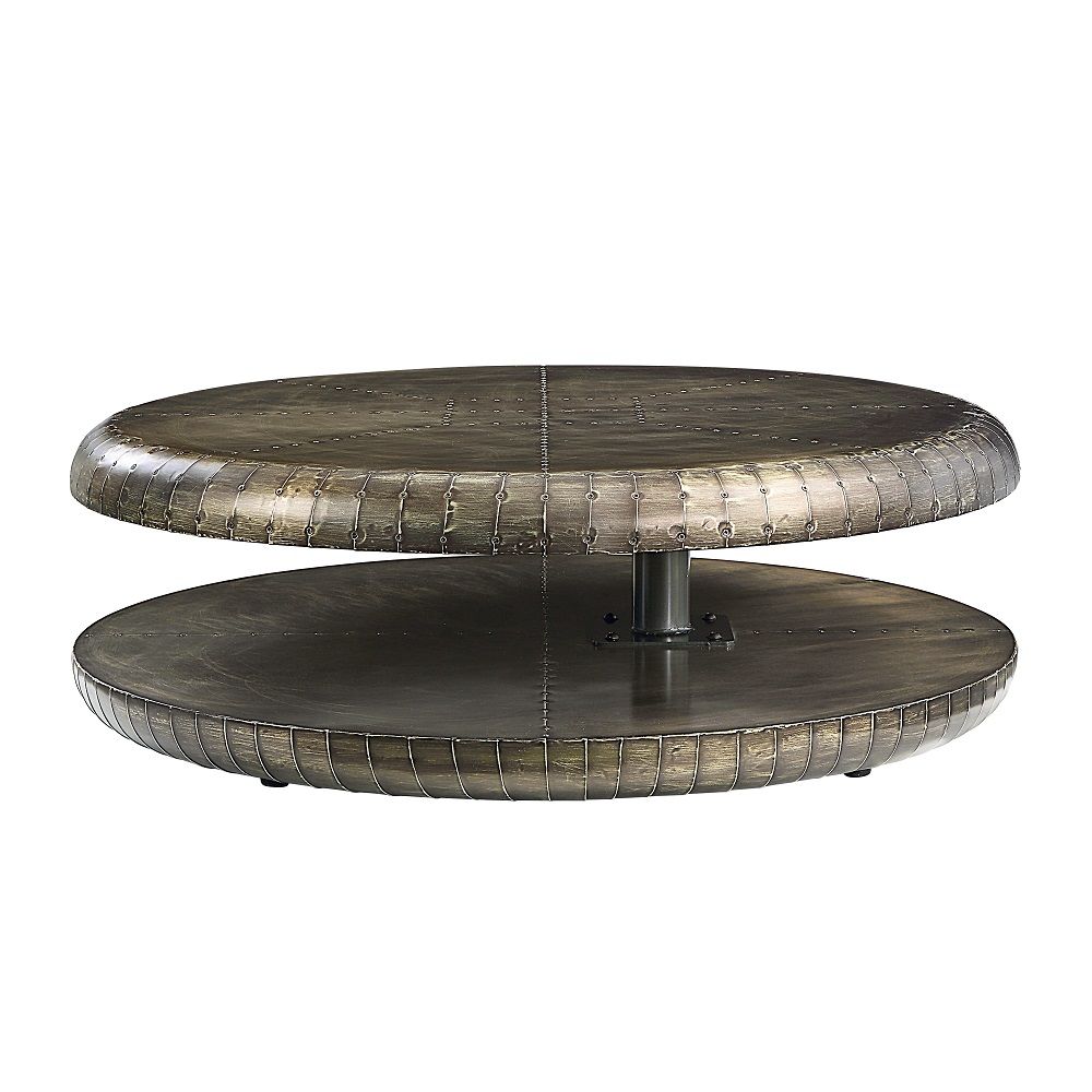 ACME Brancaster - Coffee Table - Bronze Aluminum | Meri Furniture