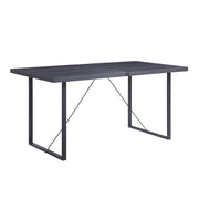 Nakula - Dining Table - Gray Oak & Black