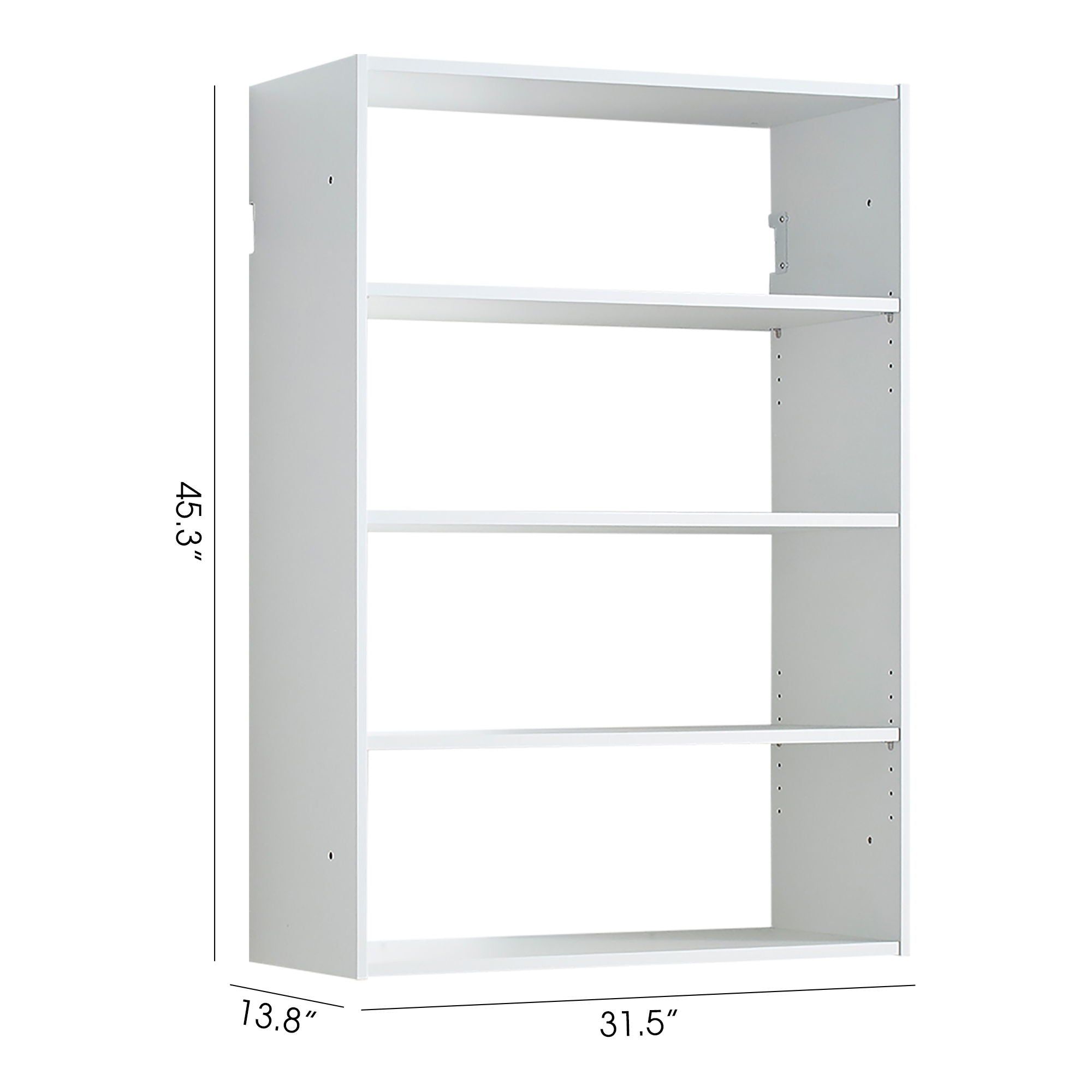 Devi - Wall Mounted Wood Closet System With Modular Design And Ample Storage