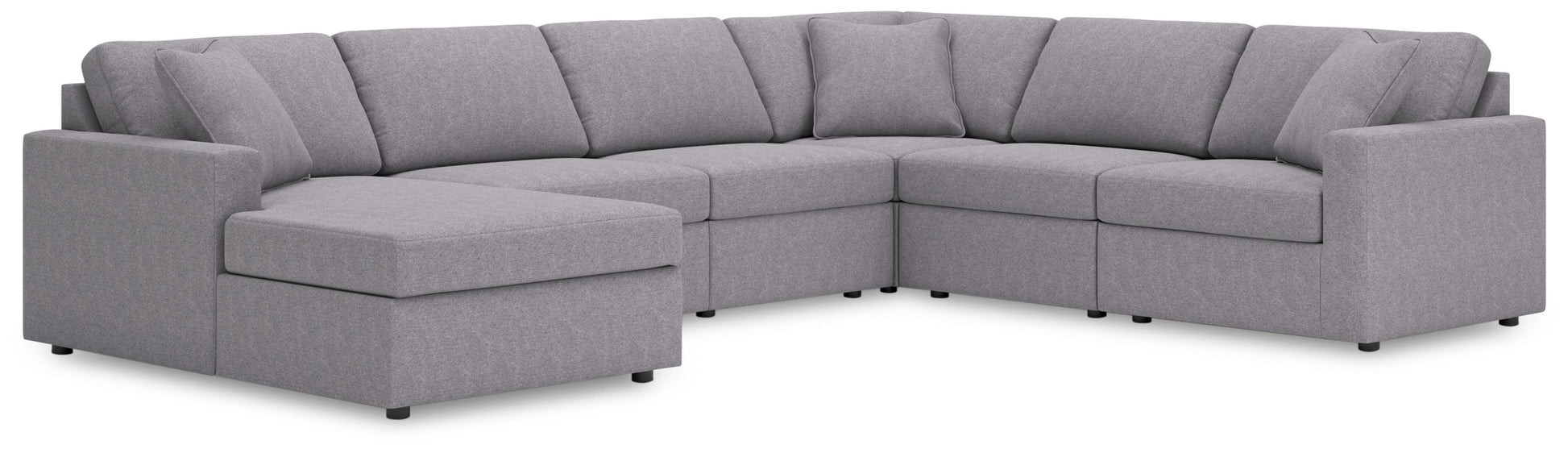 Signature Design by Ashley® Modmax - Granite - Sectional | Meri Furniture