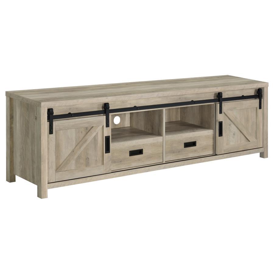 Coaster Fine Furniture Madra - 2-Door Engineered Wood TV Stand | Meri Furniture