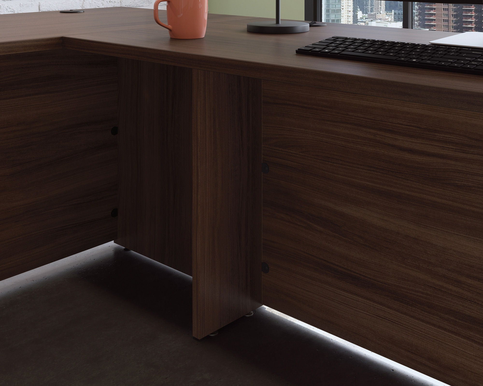 Commercial Desk 60" x 24" in Noble Elm