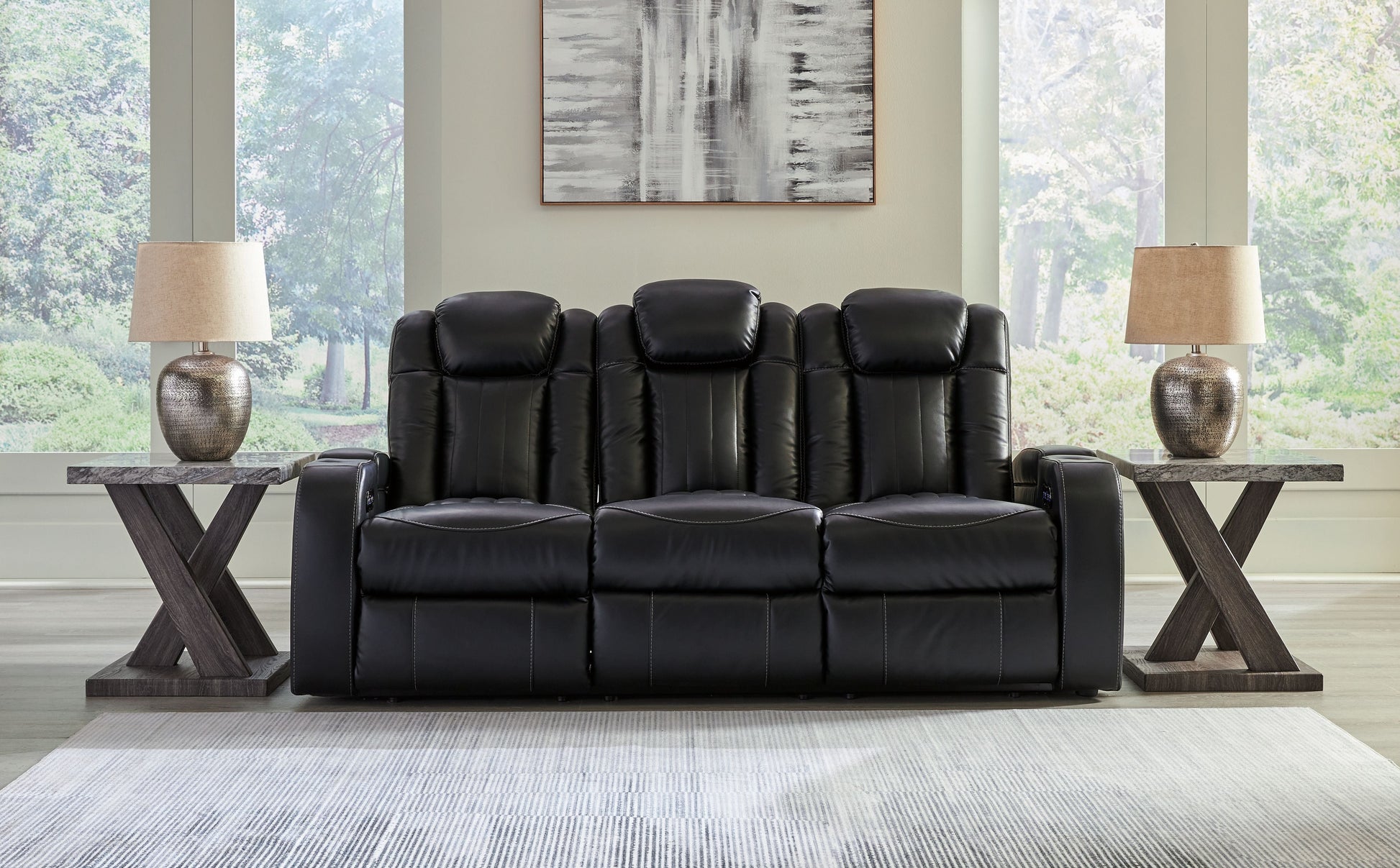 Signature Design by Ashley® Caveman Den - Power Reclining Living Room Set | Meri Furniture