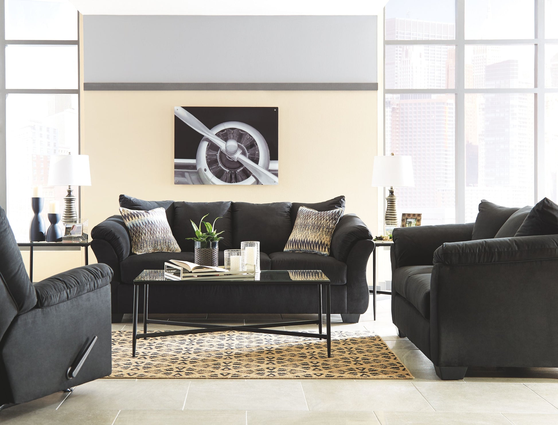 Signature Design by Ashley® Darcy - Living Room Set | Meri Furniture