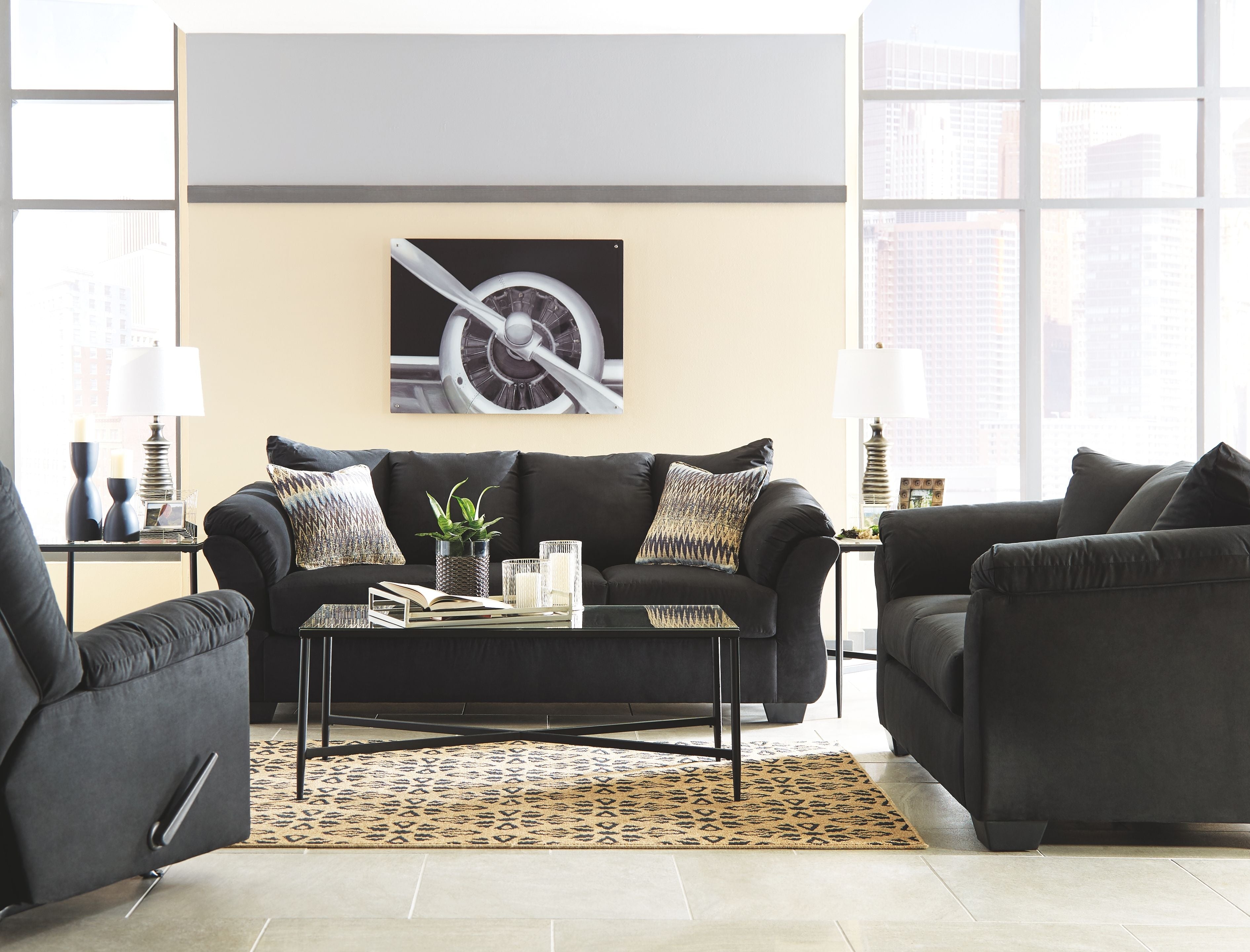 Signature Design by Ashley® Darcy - Living Room Set | Meri Furniture