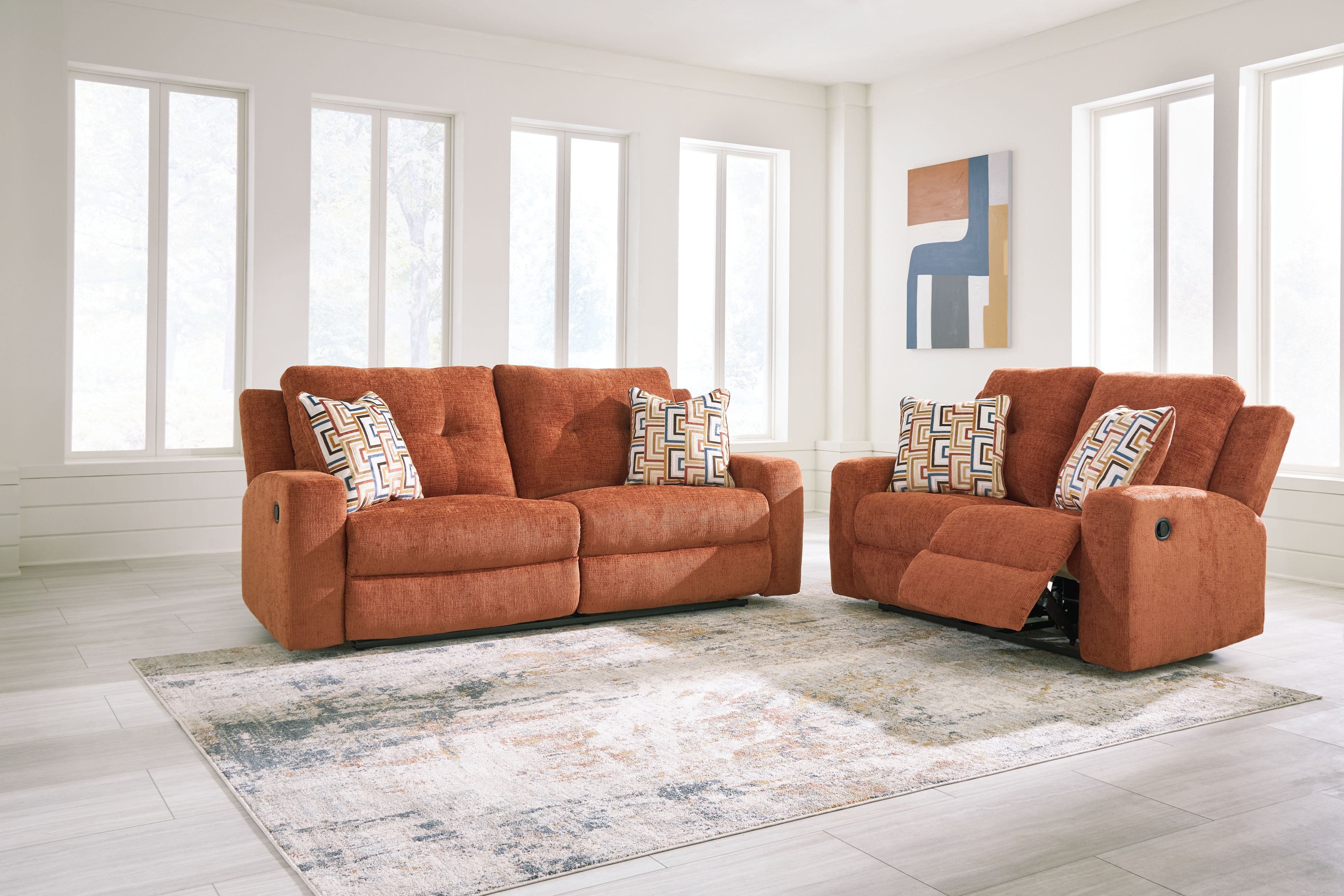 Signature Design by Ashley® Danum - Reclining Living Room Set | Meri Furniture