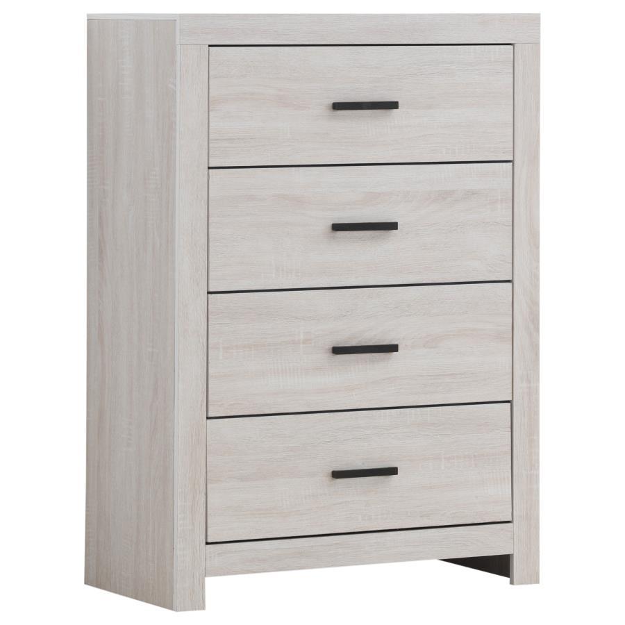 Coaster Fine Furniture Brantford - 4-Drawer Bedroom Chest | Meri Furniture