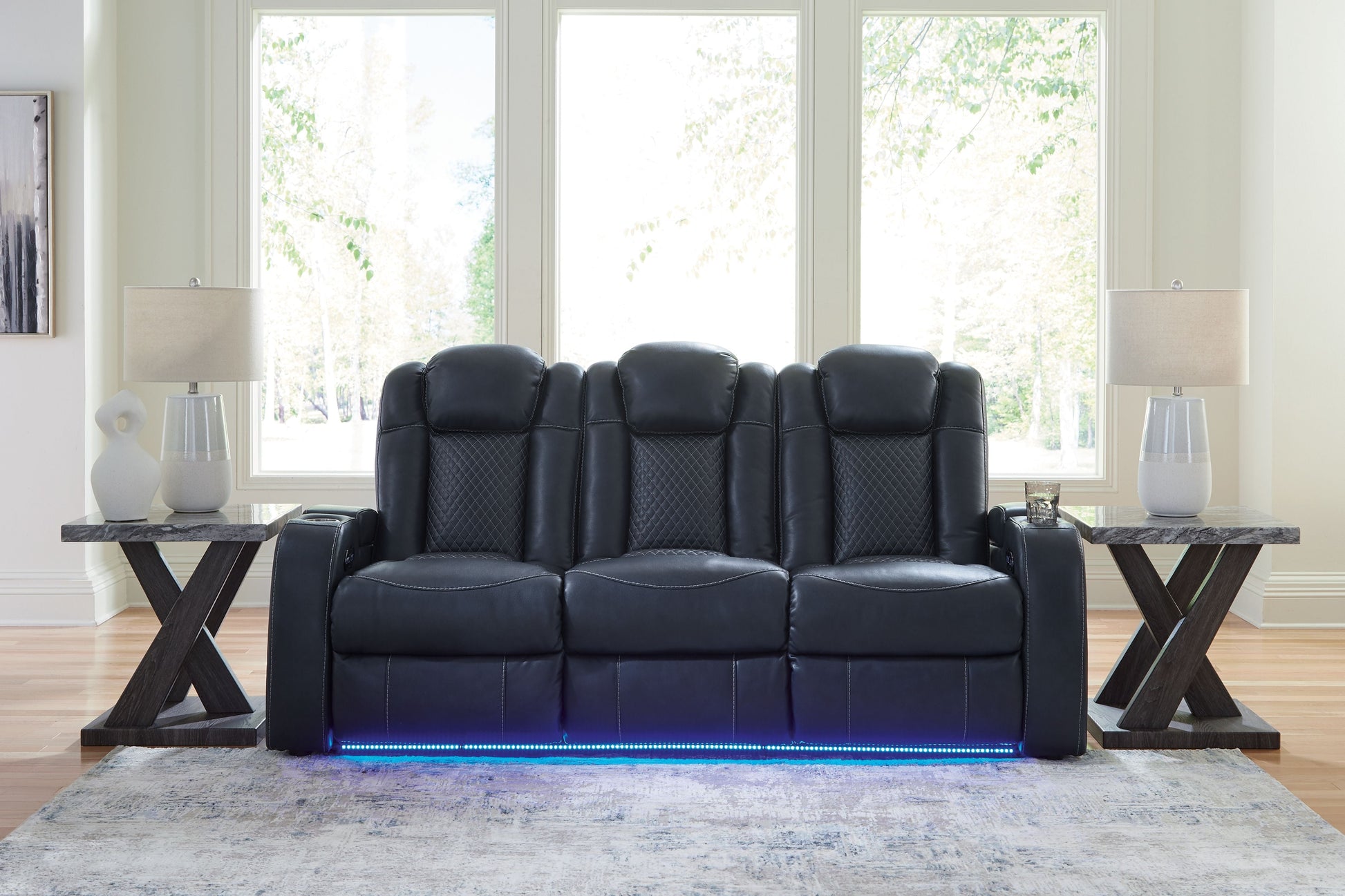 Signature Design by Ashley® Fyne-dyme - Reclining Living Room Set | Meri Furniture