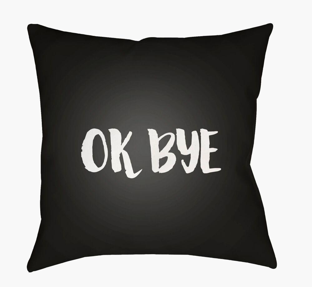 Ok Bye Pillow