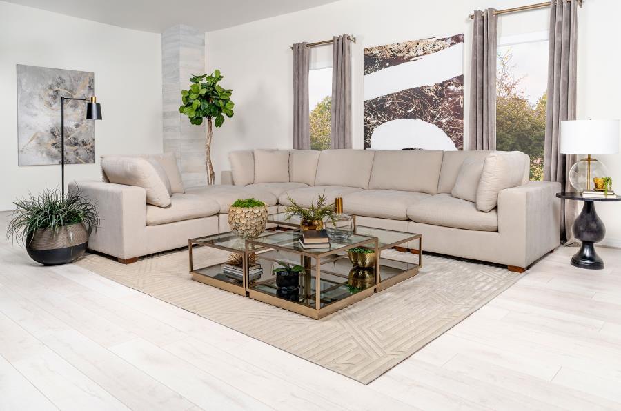 Coaster Fine Furniture Lakeview - 5-Piece Upholstered Modular Sectional Sofa | Meri Furniture