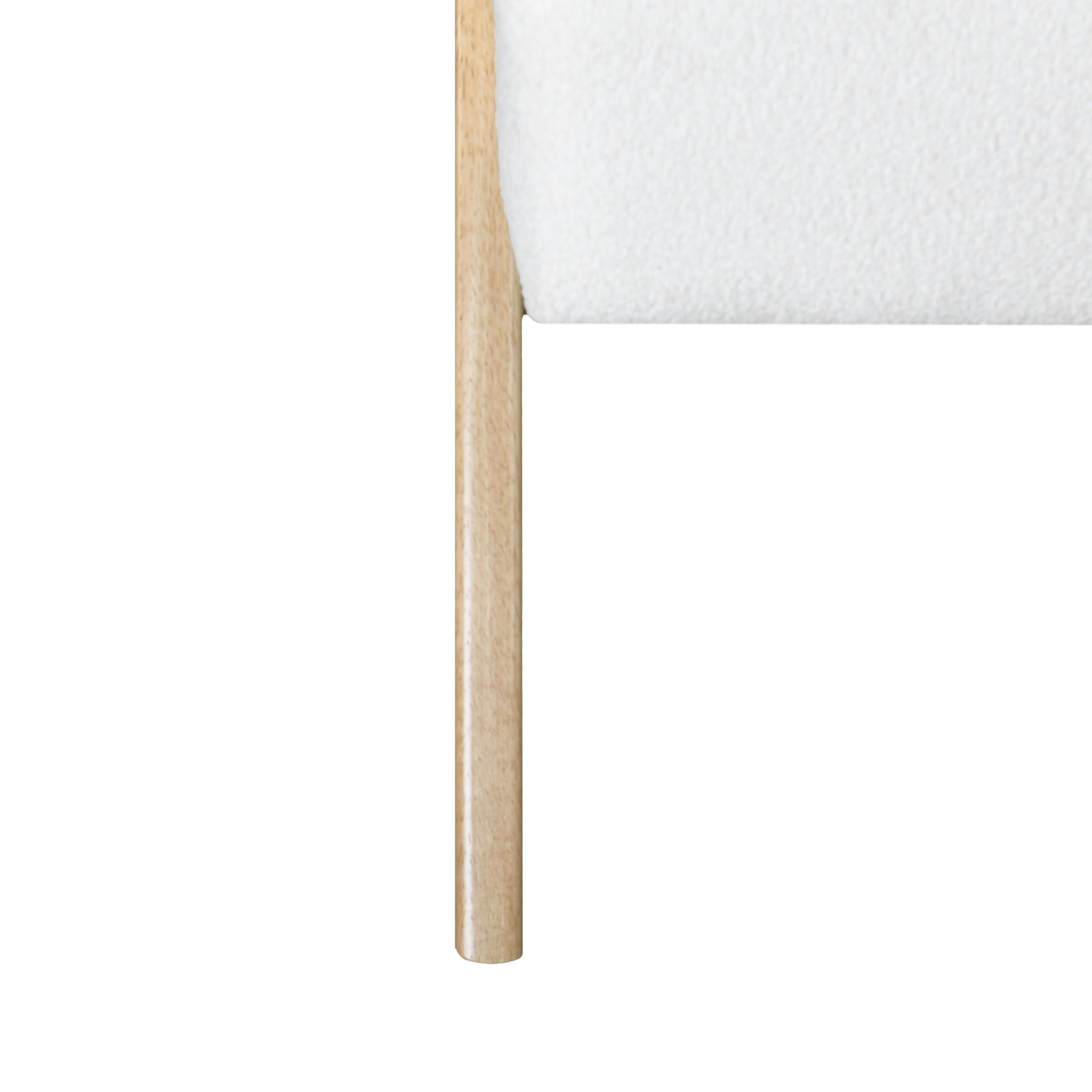 Modern Accent Chair With Polyester Upholstery And Minimalist Lounge Chair For Living Room, Bedroom, Or Office - White