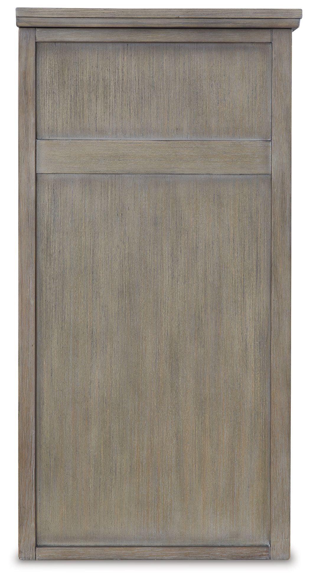 Signature Design by Ashley® Moreshire - Bisque - 72" TV Stand With Electric Infrared Fireplace Insert | Meri Furniture