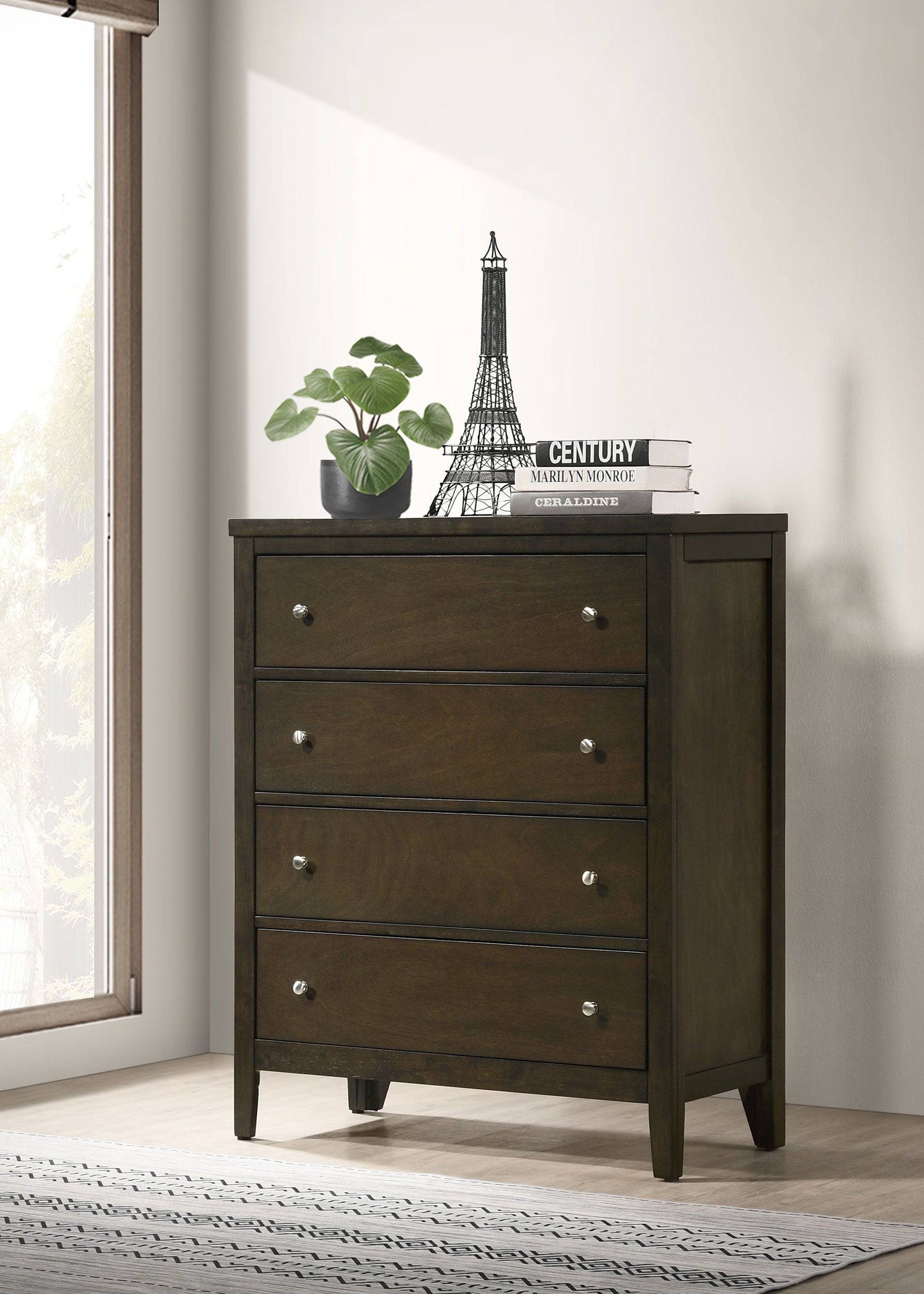 Coaster Fine Furniture Wilkes - 5-Drawer Chest Of Drawers - Dark Cocoa | Meri Furniture