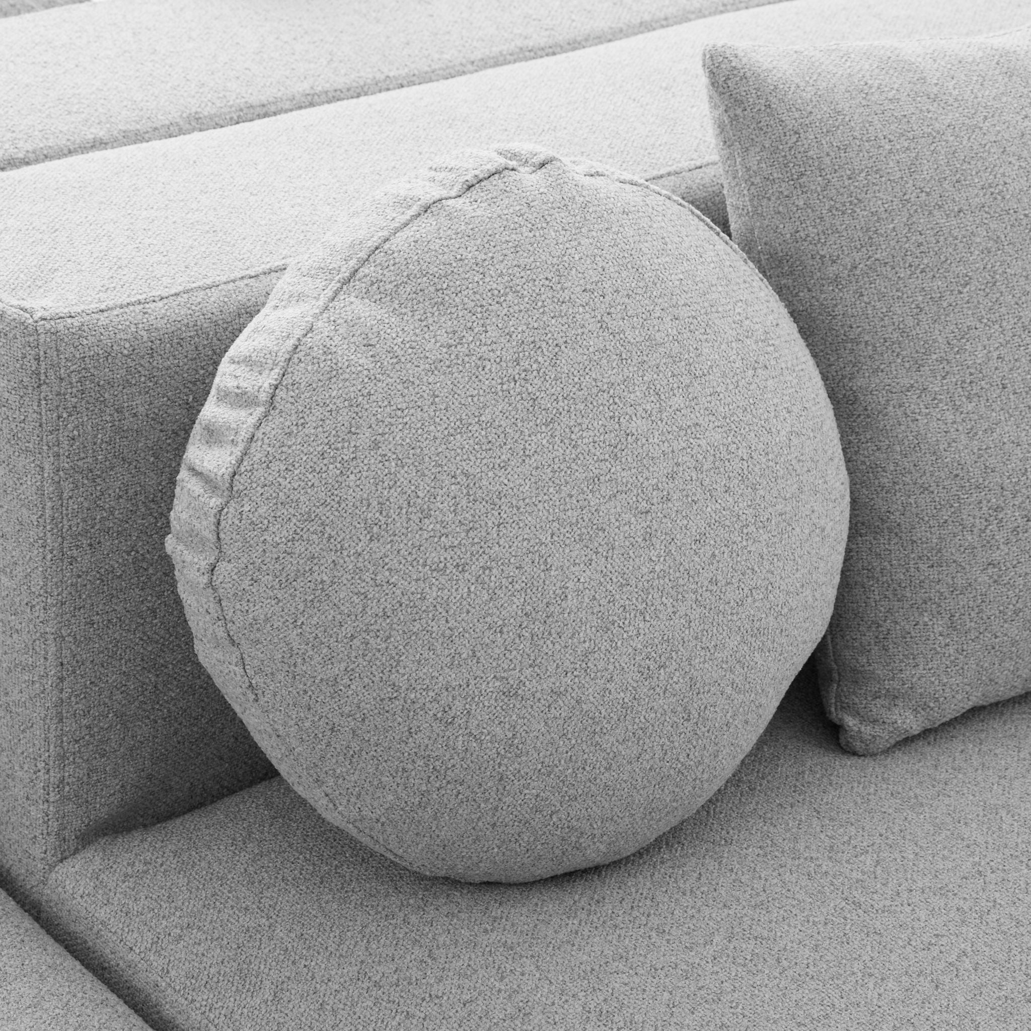 Boneless - Couch Modular Sectional Sofa With Deep Seating And Curved Design