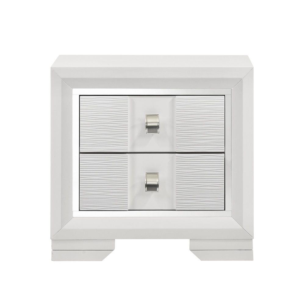 ACME Elain - Nightstand - White | Meri Furniture