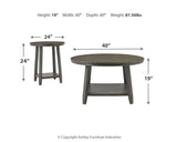 Caitbrook - Gray - Occasional Table Set (Set of 3)