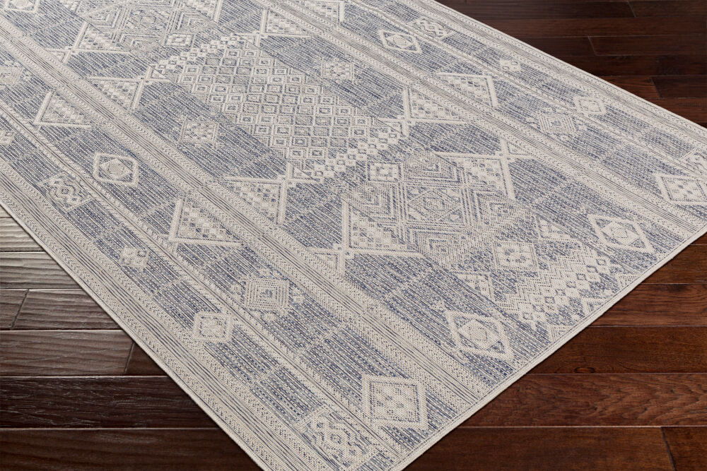 Tuareg Machine Woven Rug