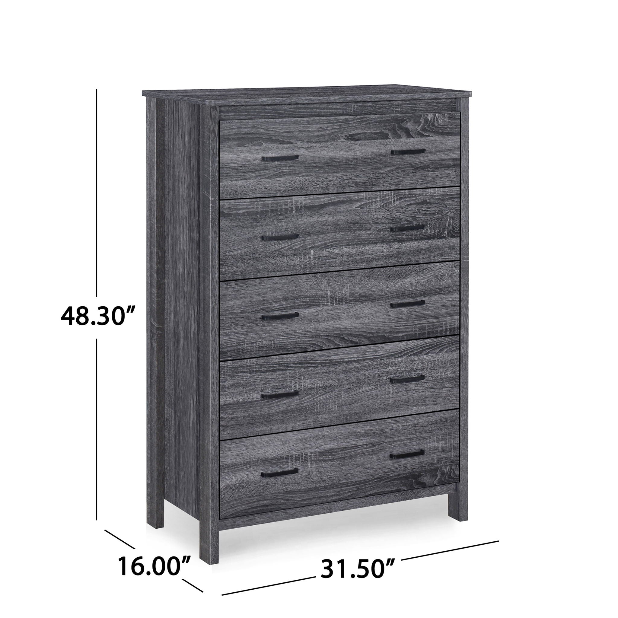 Titeca - Contemporary 5 Drawer Dresser