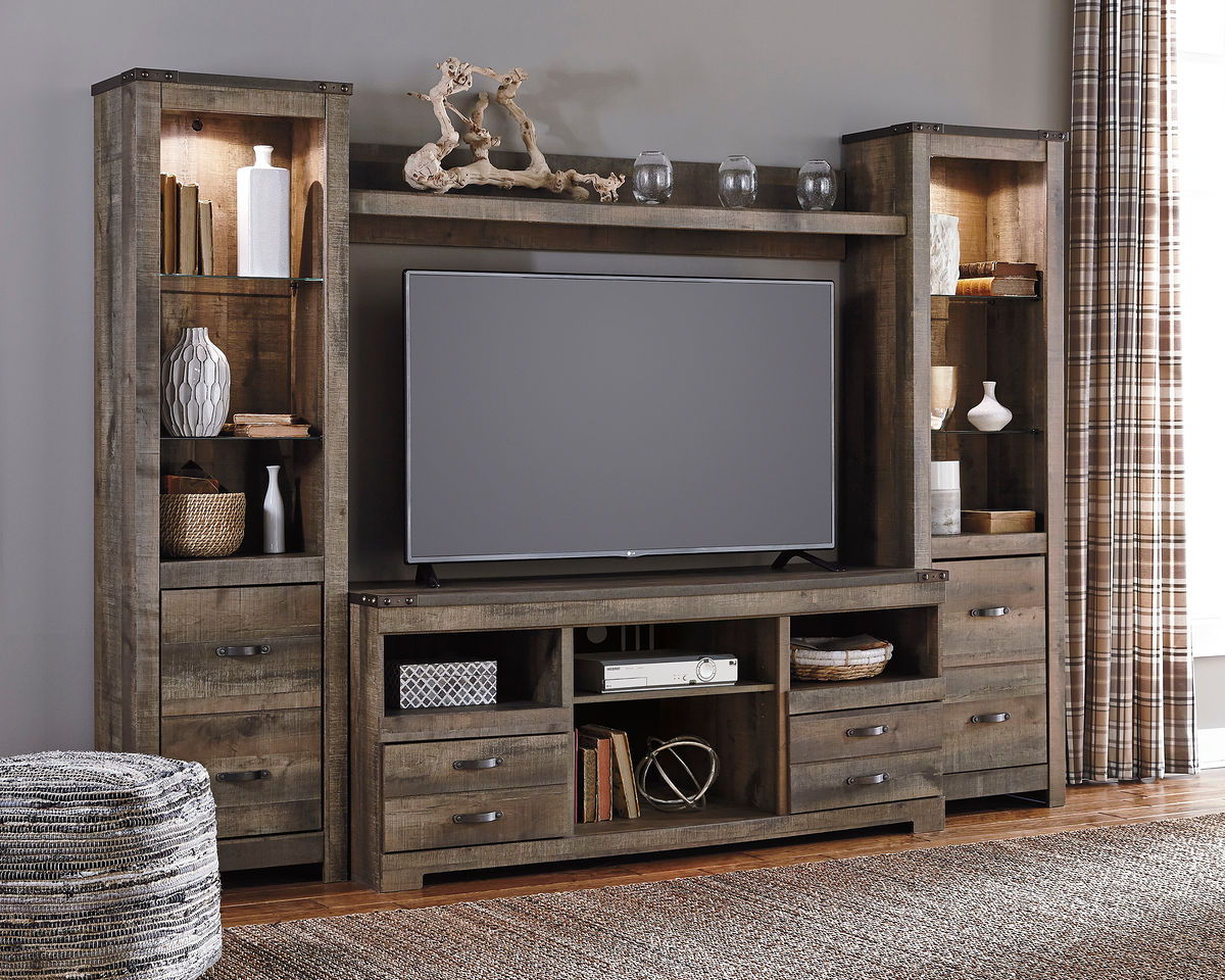 Signature Design by Ashley® Trinell - Entertainment Center | Meri Furniture