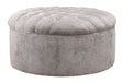 Ashley Furniture Carnaby - Linen - Oversized Accent Ottoman | Meri Furniture